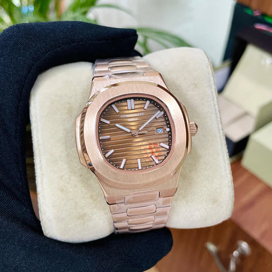 PATEK PHILIPPE NAUTILUS ROSE GOLD (Top Quality)