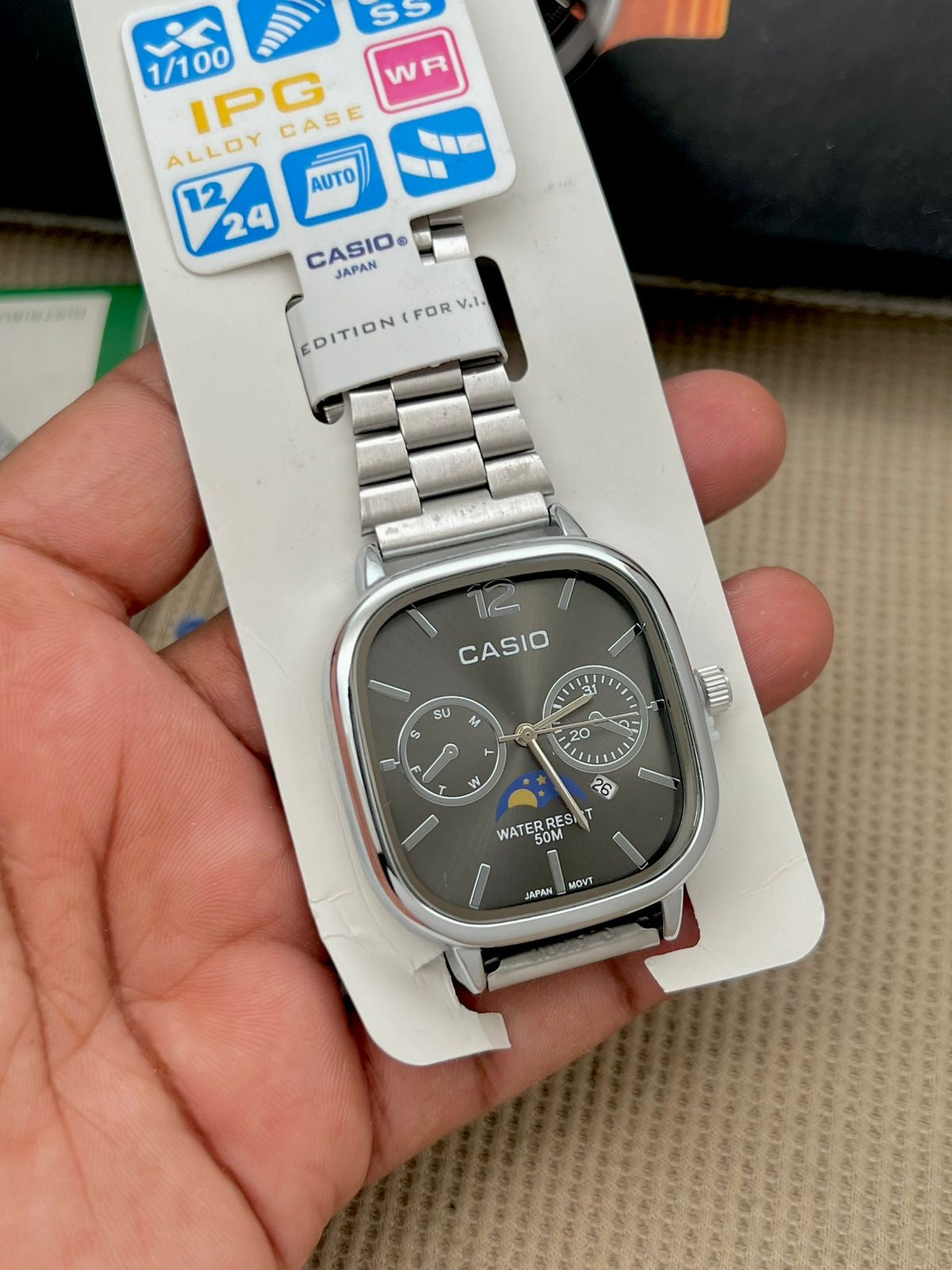 CASIO VINTAGE MOON PHASE