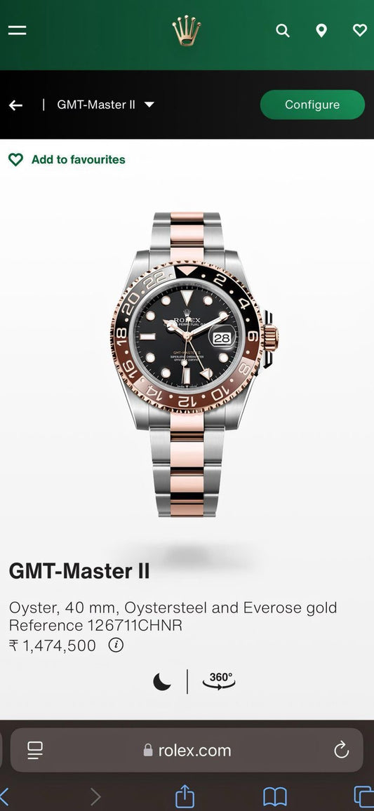 ROLEX GMT-MASTER 2