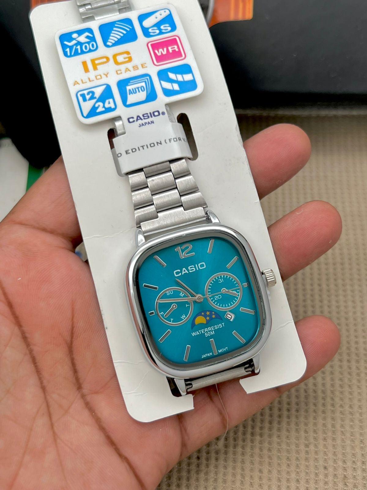 CASIO VINTAGE MOON PHASE