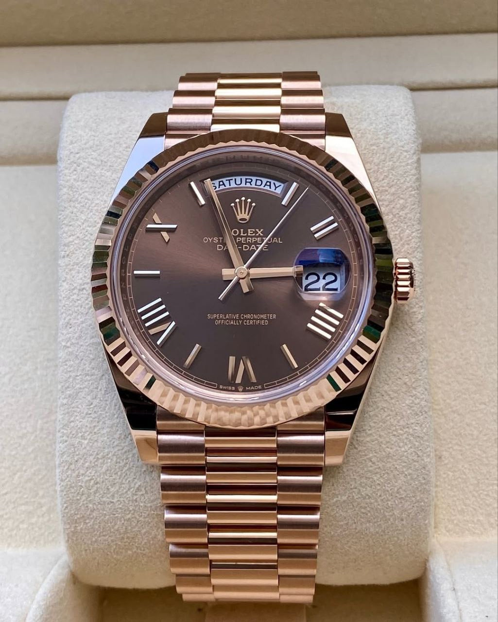 ROLEX PRESIDENT’S DAY DATE 40