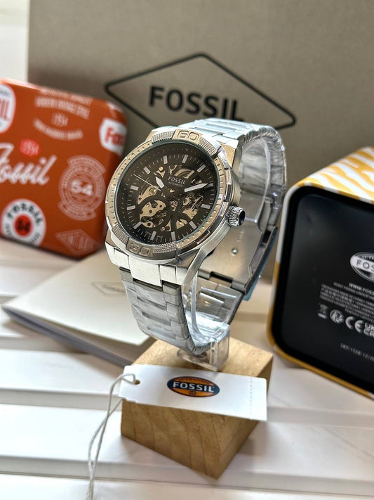 FOSSIL SILVER BRONSON ME3256